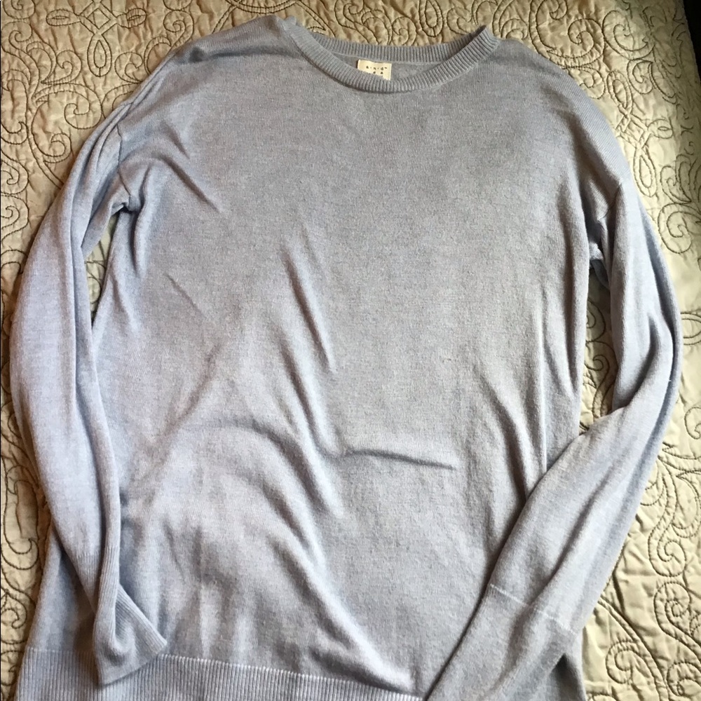 Light blue sweater